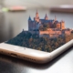 Virtuelle Burg Hohenzollern auf Smartphone